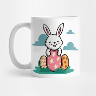 Easter Bunny Rabbit With Easter Eggs | Holidays Mug